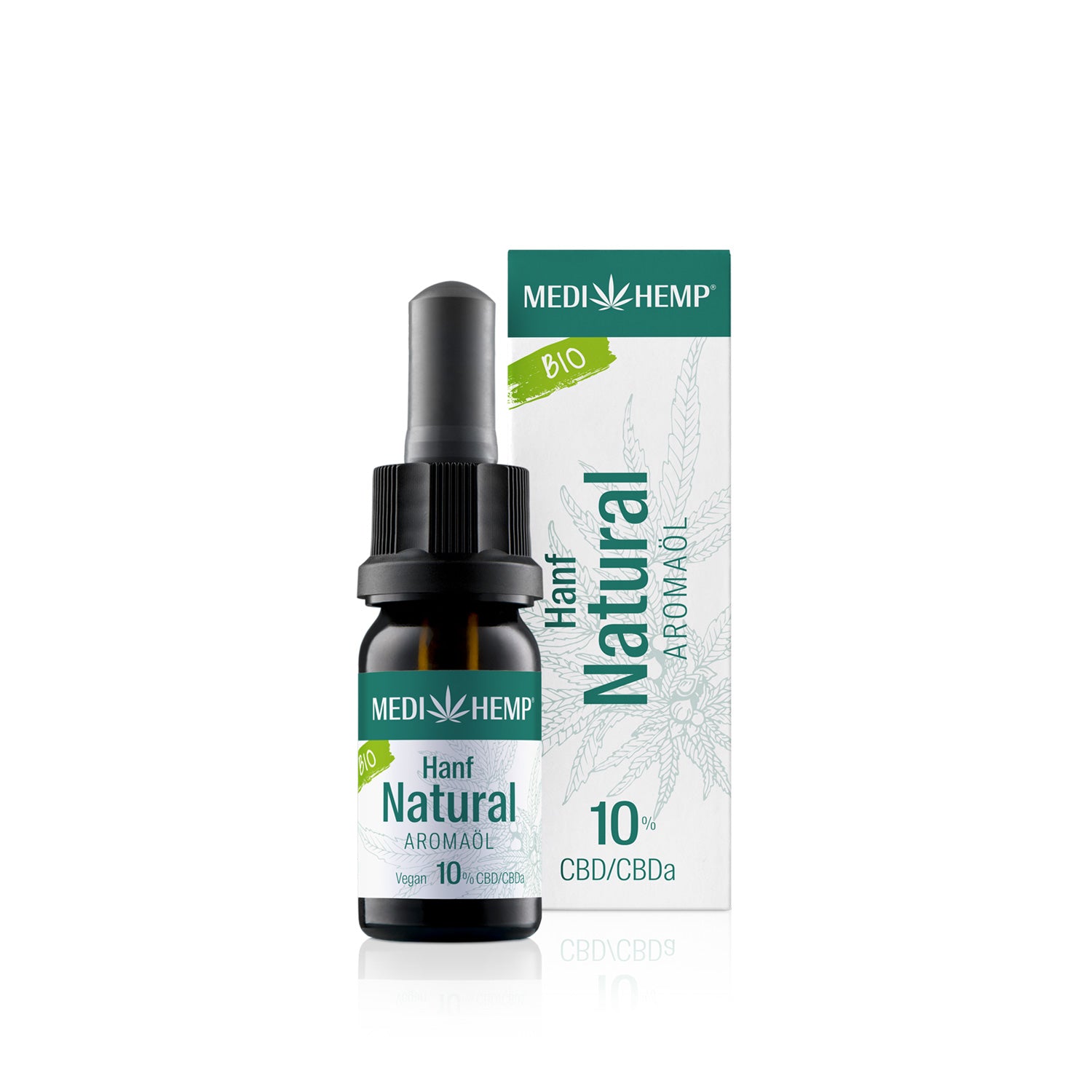 Bio Aromaöl Natur von Medihemp mit 5% CBD
